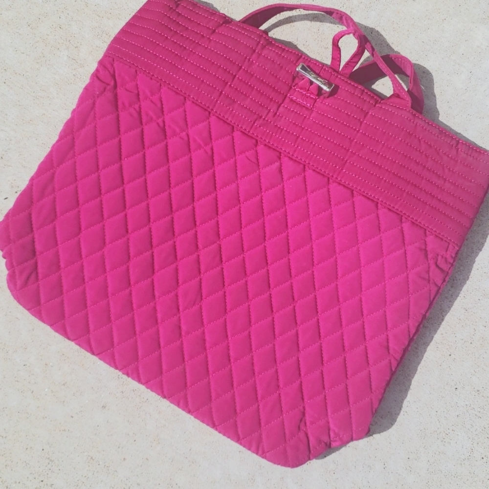 Med sz, Vera Bradley Tote - Dark Fuschia